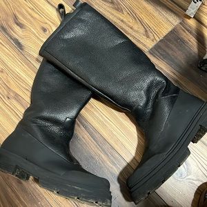 Zara chunky Sherpa boots, size 38